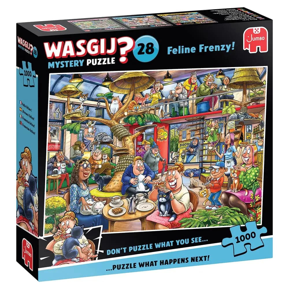 Wasgij Feline Frenzy! 1000 tuotekuva