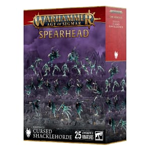 AoS Nighthaunt Cursed Shacklehorde Spearhead Tuotekuva