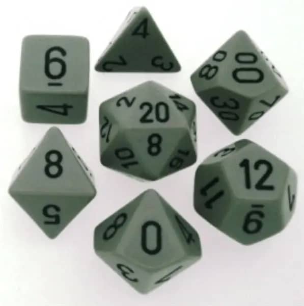 Chessex Opaque GreyBlack Tuotekuva min