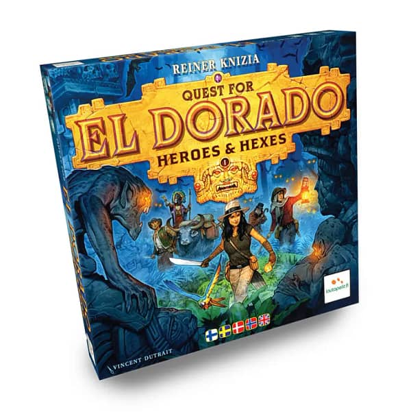 Quest for El Dorado Heroes and Hexes FI Tuotekuva