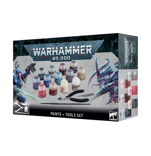 BSF 60 12 52170199001 Warhammer 40000 Paint and Tools Set min