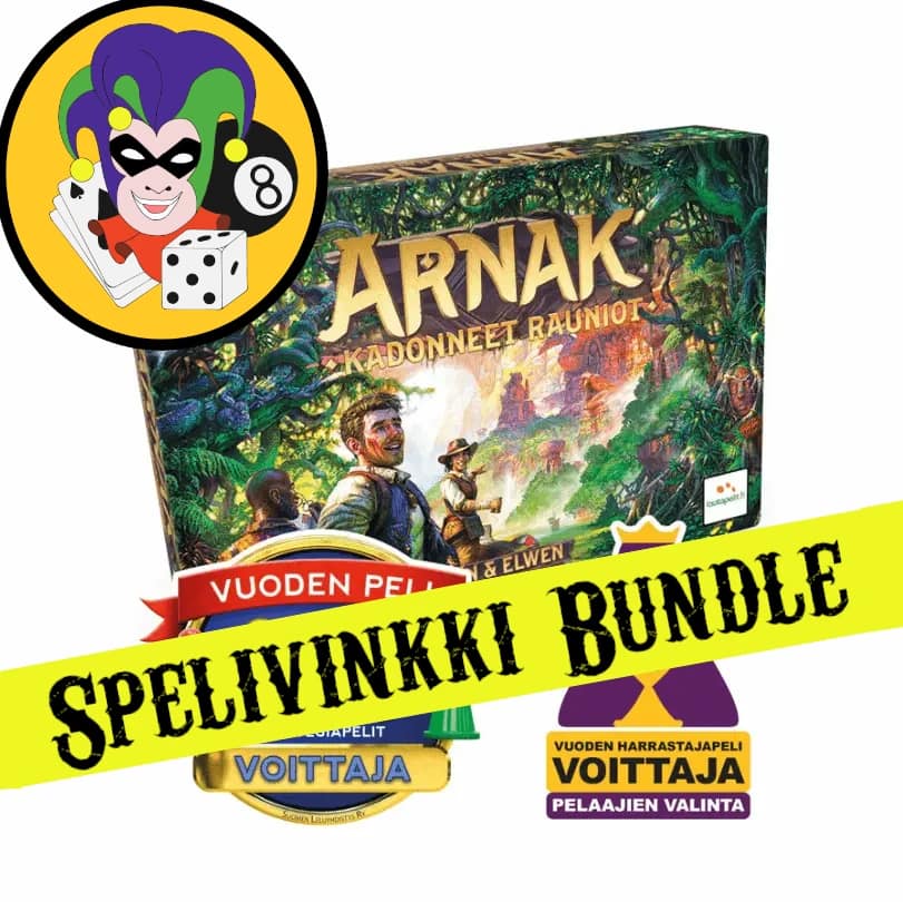 Arnak Kadonneet Rauniot Bundle Tuotekuva