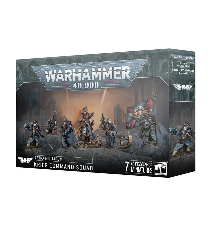 Astra Militarum Krieg Command Squad tuotekuva