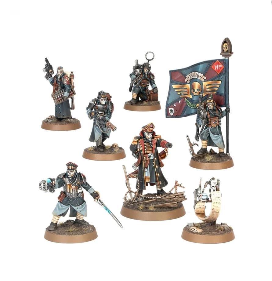 Astra Militarum Krieg Command Squad tuotekuva2